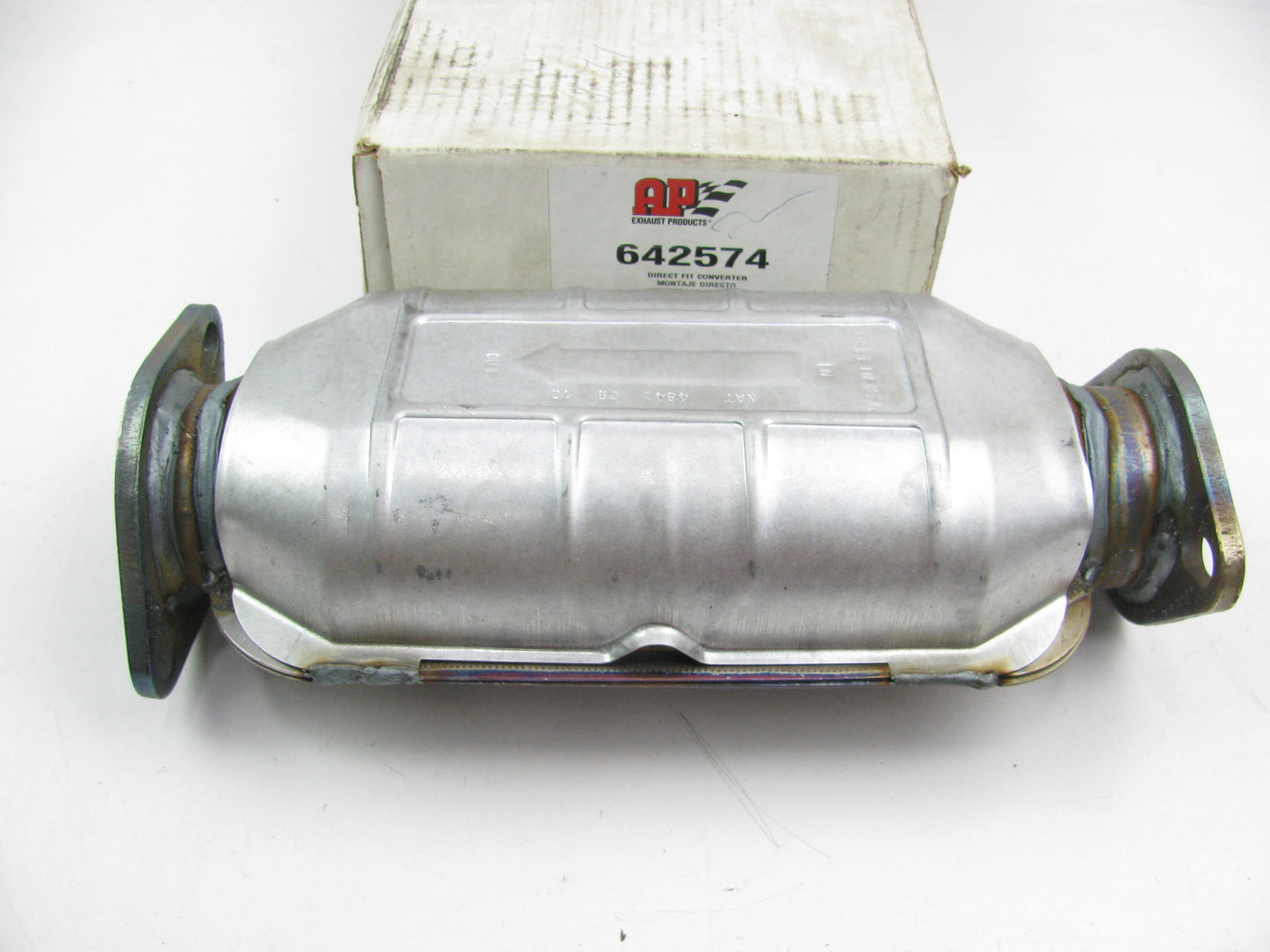 Ap Exhaust 642574 Direct Fit Catalytic Converter Rear