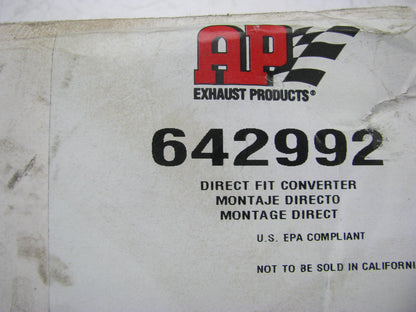 Ap Exhaust 642992 Direct Fit Catalytic Converter