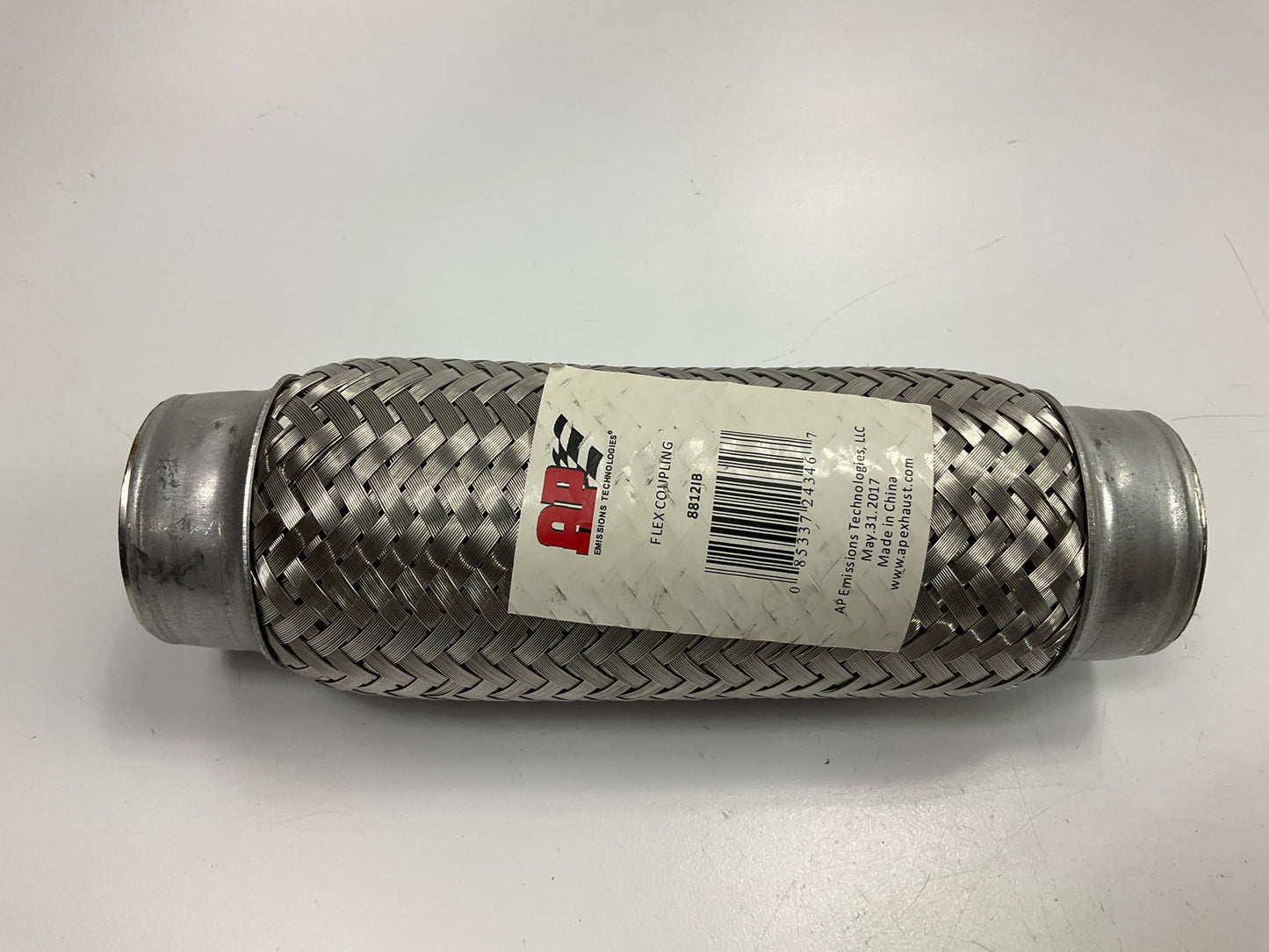 Ap Exhaust 8812IB Exhaust Flex Connector 1.75'' Inlet, 1.75'' Outlet, 8'' Overall L