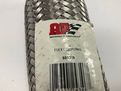 Ap Exhaust 8812IB Exhaust Flex Connector 1.75'' Inlet, 1.75'' Outlet, 8'' Overall L