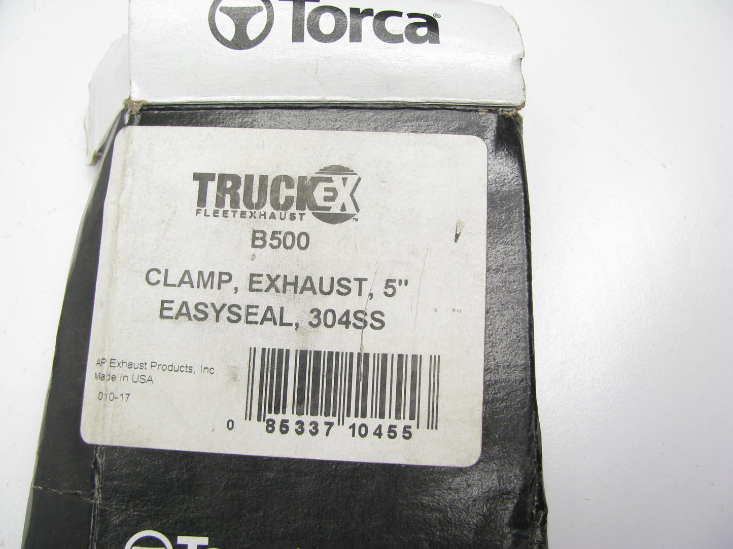 Ap Exhaust B500  EASYSEAL, 304SS Stainless Steel 5'' Exhaust Band Clamp