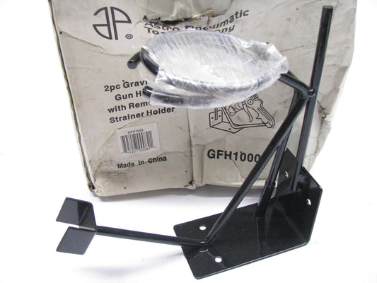 Ap GFH1000 2 Piece Gravity Feed Paint Gun Holder W/ Removable Strainer Holder