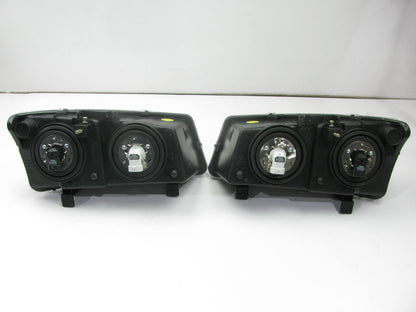 Chrome Housing Right Left Headlight Head Lamps For 2003-2005 Silverado 403680HLD