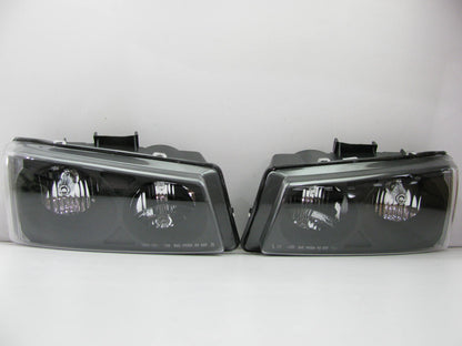 APC Headlight Headlamp W/Black Housing For 2003-2006 Chevy Silverado TRUCKS