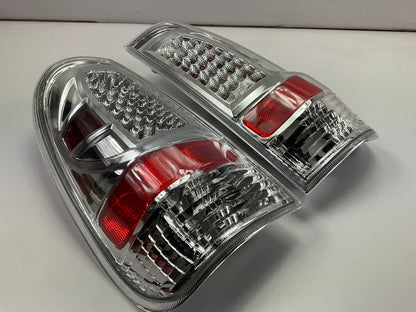 APC 407519TLC Chrome Housing Tail Light Lamps 1997-2004 Ford F-150 F-250 Pickup