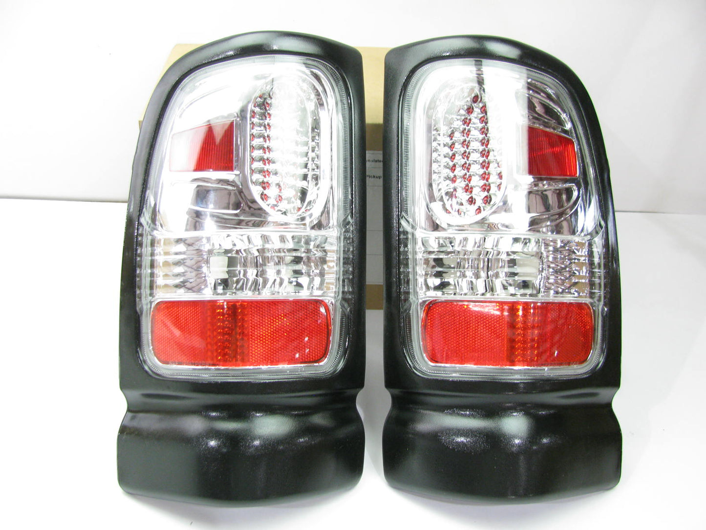 APC 407536TLC Tail Light Lamps Diamond-Cut For 1994-2002 Ram Pickup W/O SPORT
