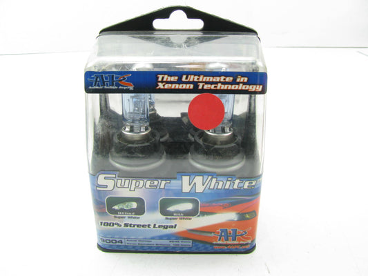 PAIR - APC 509004PW Super White Headlight Headlamp Bulb 100 Watts 65/45 Watts