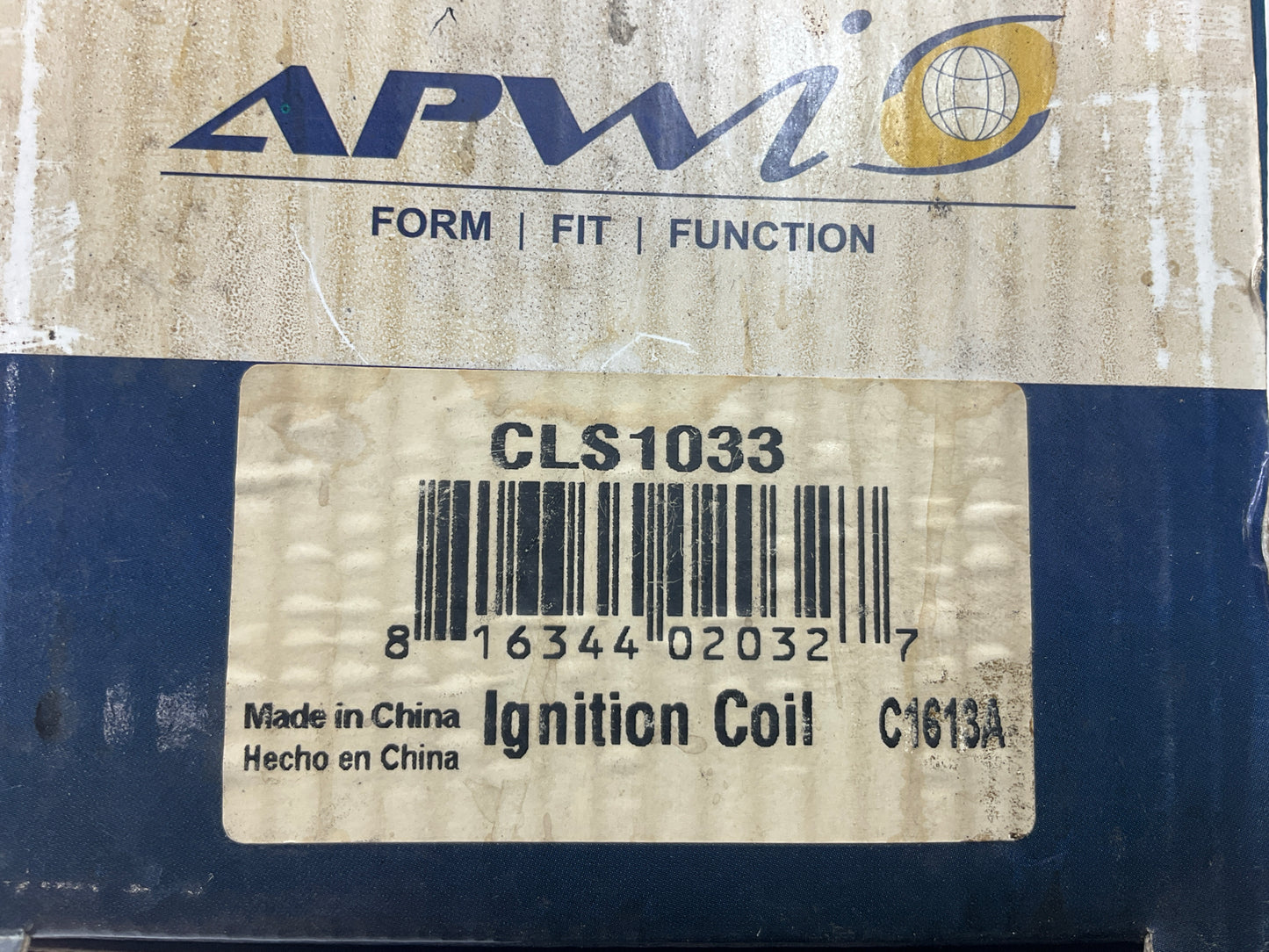 Apwi CLS1033 Ignition Coil Assembly - FD487 5C1117 E96 7A4 5186 C924