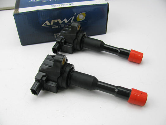 (2) Apwi CLS1114 Rear Direct Ignition Coils - 2003-2008 Honda Civic 1.3L HYBRID