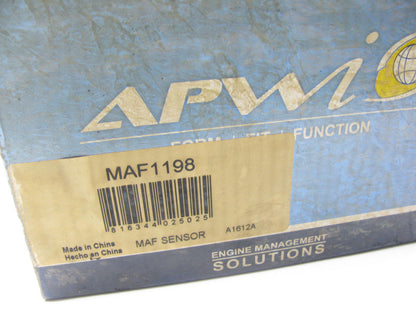 Apwi MAF1198 MAF Mass Air Flow Sensor For 1995-2002 Audi 2.7L 2.8L 4.2L