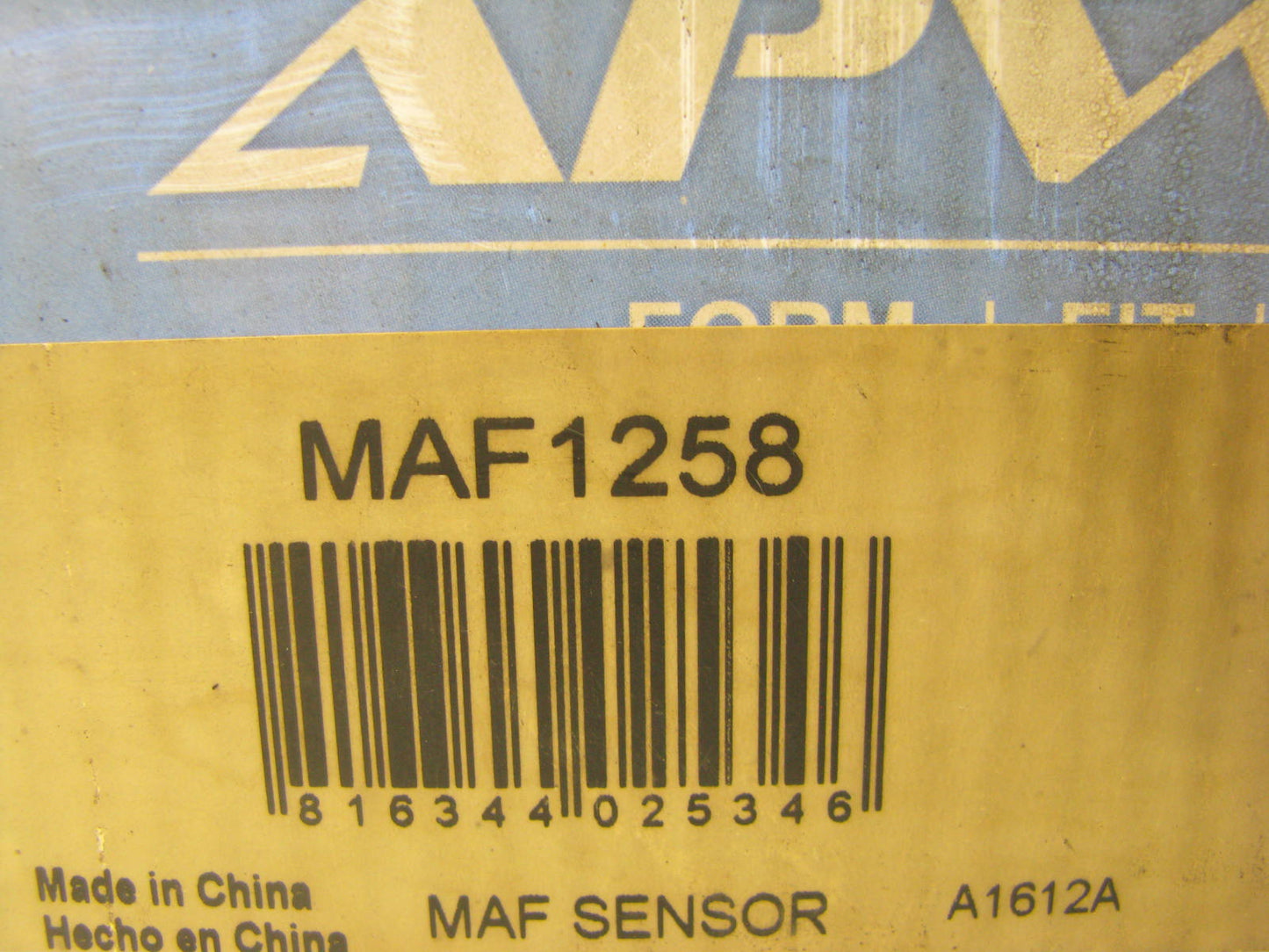 Apwi MAF1258 MAF Mass Air Flow Sensor for 1998 Volkswagen Passat 1.8L T