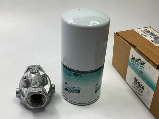 Aquachek ACK20 Engine Oil Water Removal Filter Kit W/ Filter Head