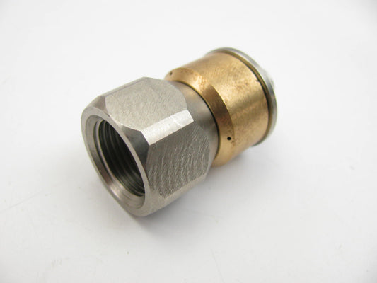 Rotating Sewer Nozzle: #5 Nozzle Size, 3,600 Psi Max. Pressure, 3/8 In (F)NPT