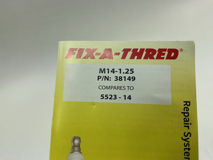Arconic 38149 M14-1.25 Spark Plug Thread Repair Kit, L Fix-A-Thred Kit, 6 Insert