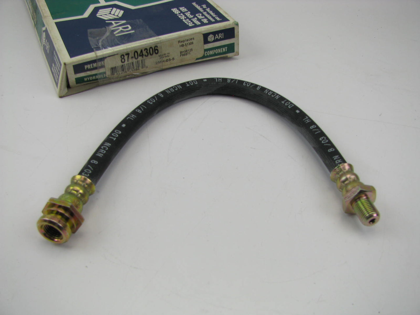 ARI 87-04306 REAR Brake Hose For 1974-1977 Datsun 710