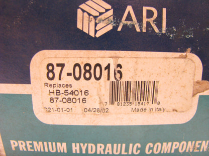 ARI 87-08016 FRONT RIGHT Brake Hose - 1986-1989 Honda Accord