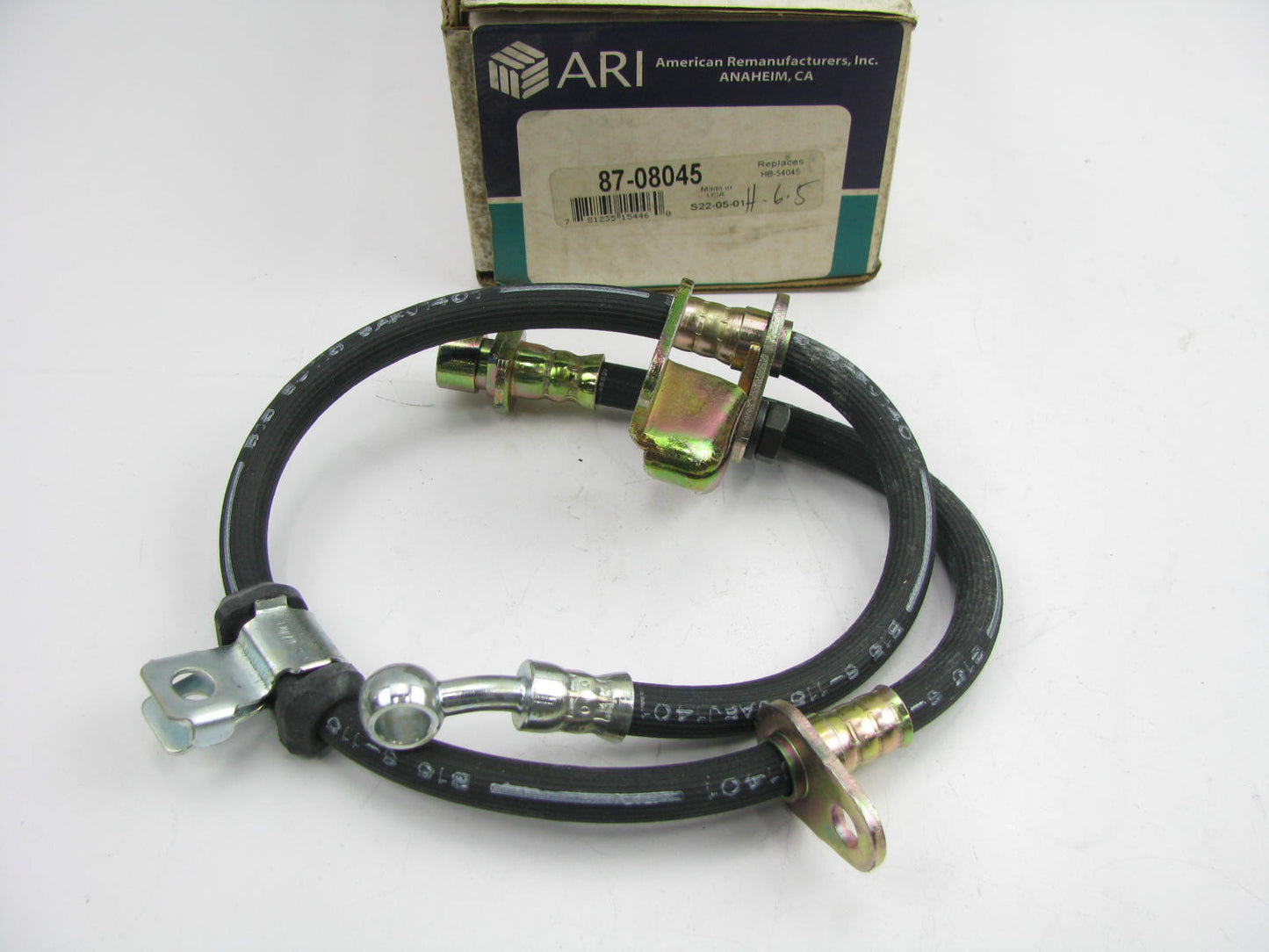 ARI 87-08045 FRONT LEFT Brake Hose For 1986-1987 Acura Legend