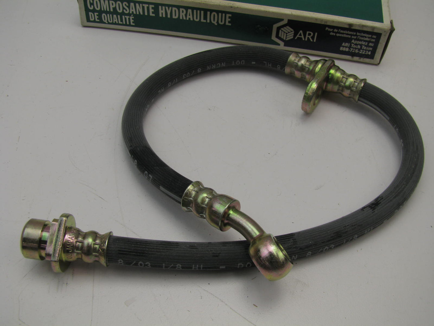ARI 87-08328 REAR LEFT Brake Hose 1992-1996 Honda Prelude