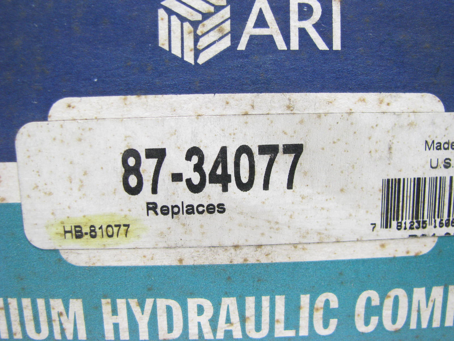1995-2002 Lincoln Continental Front Left Drivers Side Brake Hose ARI 87-34077