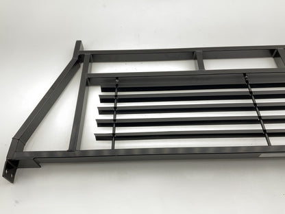 Aries 111000 Classic Heavy-Duty Black Steel Truck Headache Rack Cab Protector