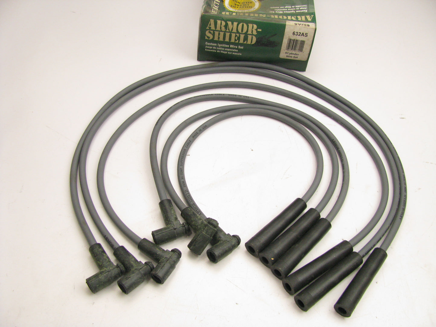 Armor-shield 632AS Ignition Spark Plug Wire Set 1984-1985 GM GM 3.3L 3.8L-V6