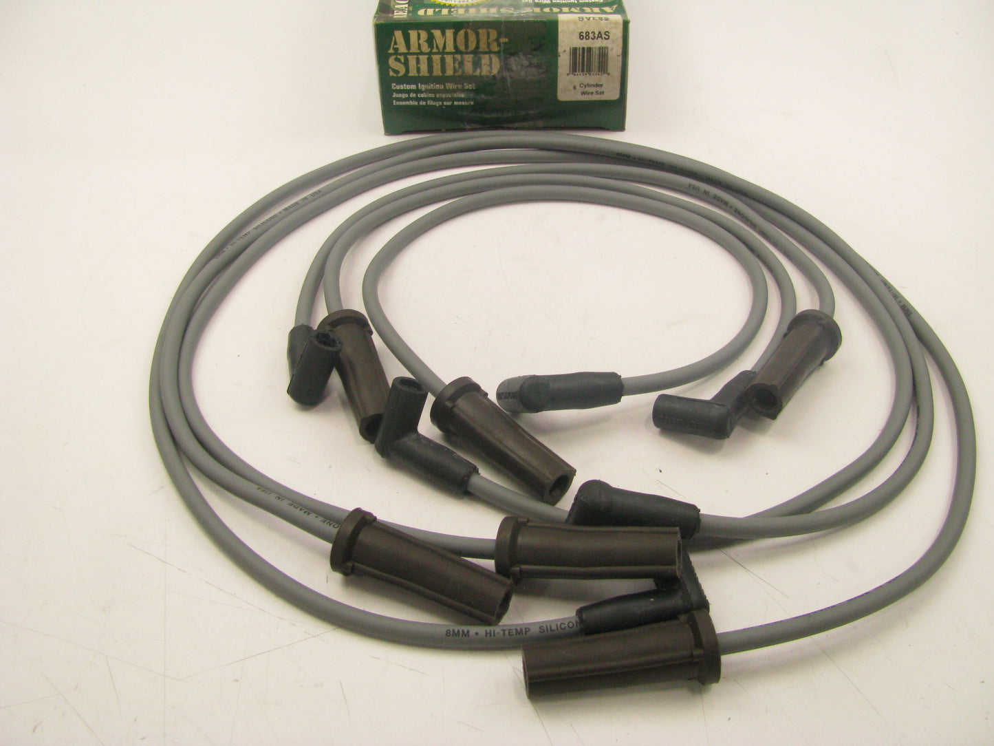 Armor-shield 683AS Ignition Spark Plug Wire Set For 1986-1988 GM 3.8L-V6