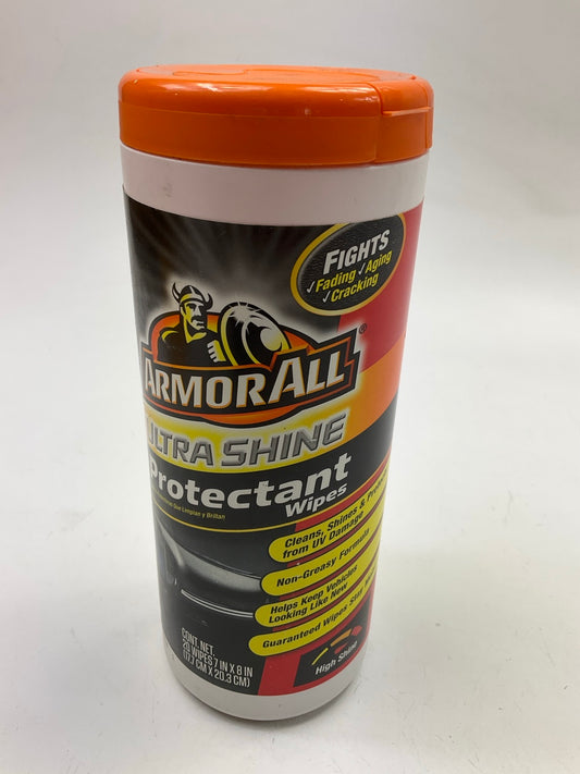 Armor All 10945 Ultra Shine Protectant Wipes, 20 Wipes