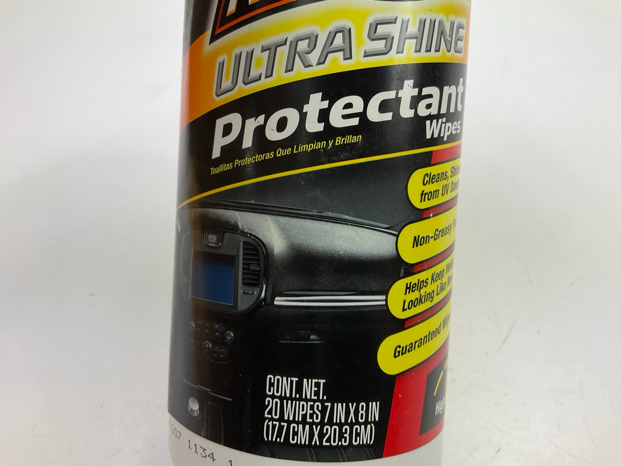 Armor All 10945 Ultra Shine Protectant Wipes, 20 Wipes