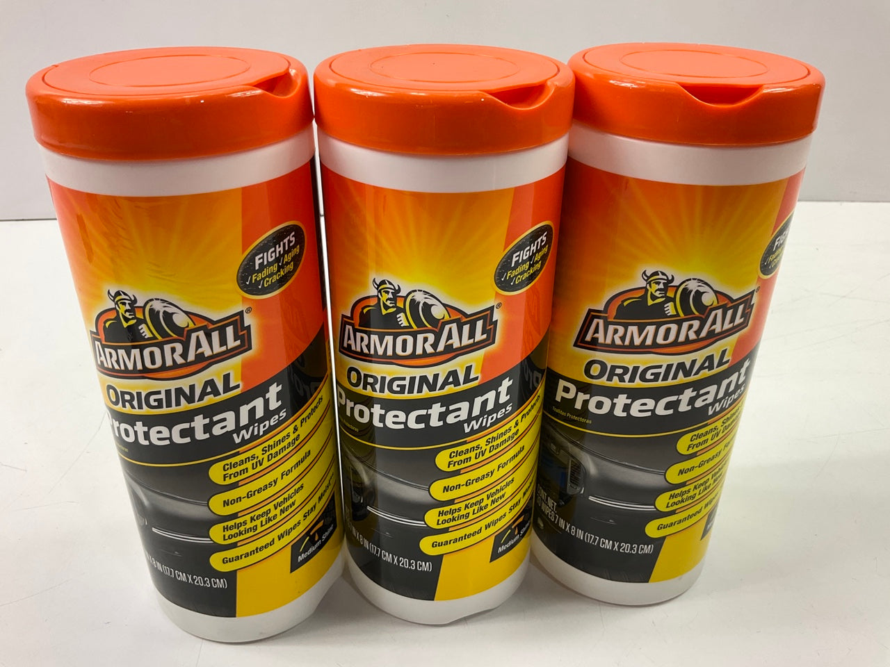 (3) Armorall 17496C Original Formula Car Protectant Wipes (30-Count)