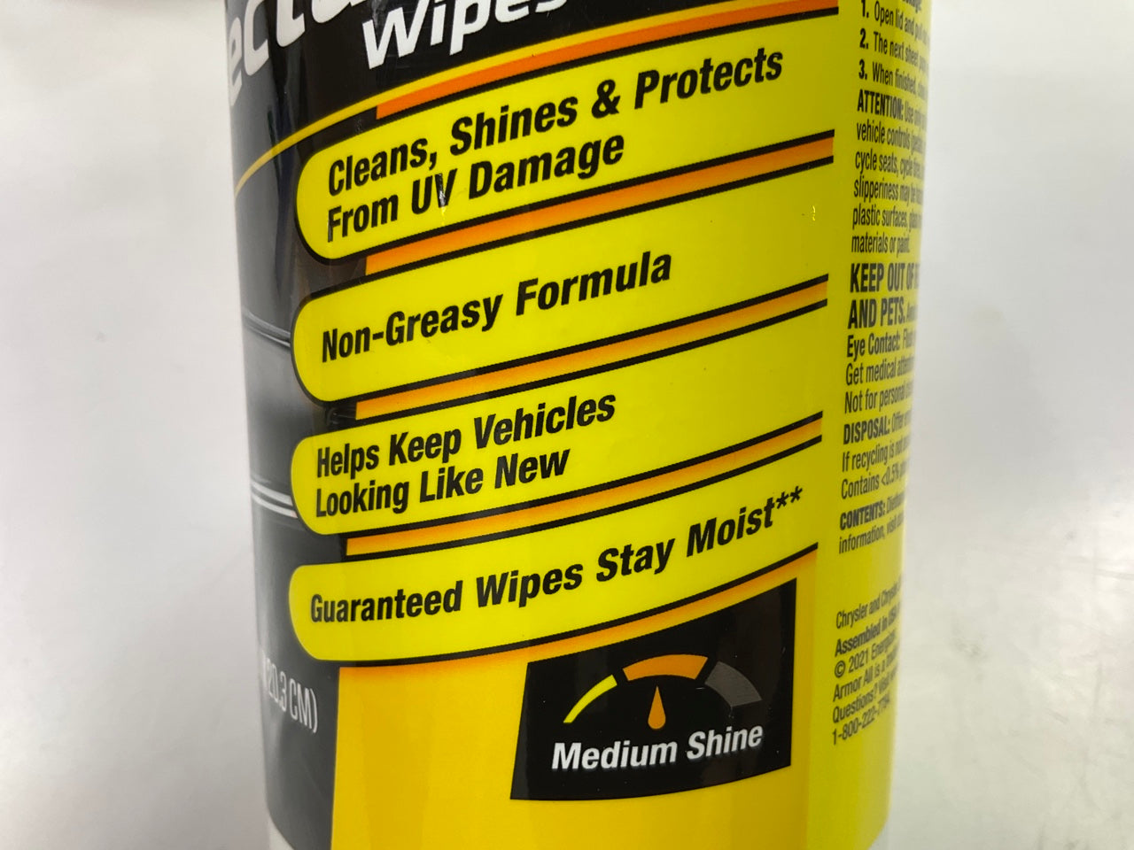 (3) Armorall 17496C Original Formula Car Protectant Wipes (30-Count)