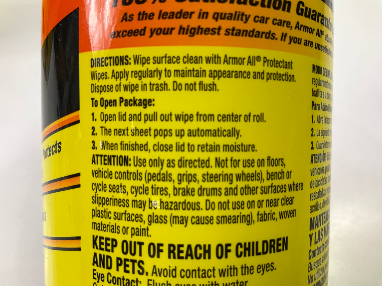 (3) Armorall 17496C Original Formula Car Protectant Wipes (30-Count)