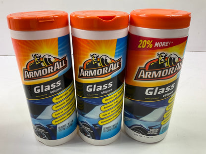 (3) Armorall 17501C Auto Car Tinted Glass Windows Cleaner (30 Wipes)