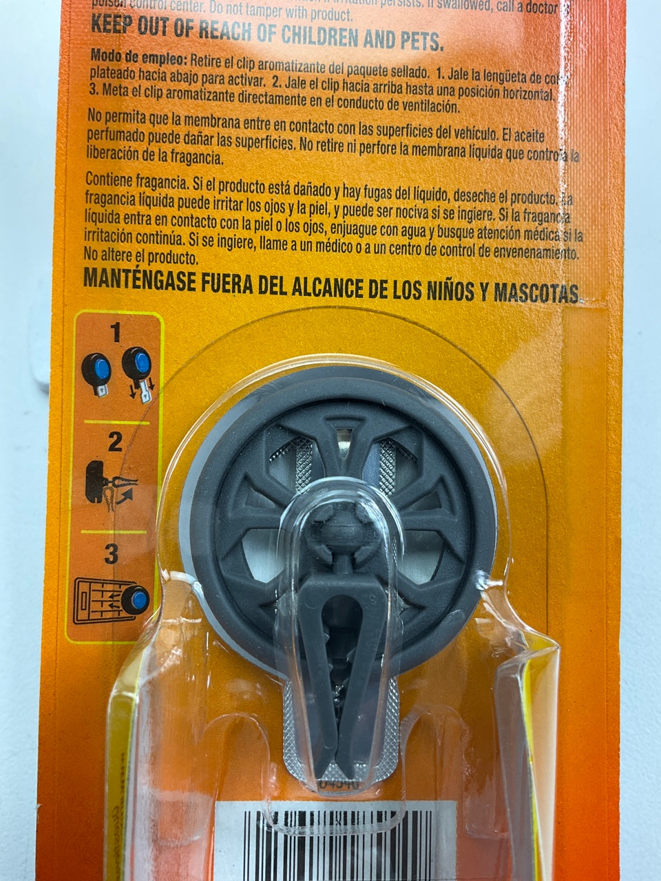 (3) Armor All 18554 FRESHfx Car Air Freshener Arctic Cool Vent Clips