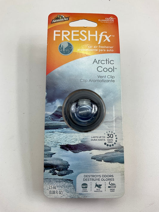 Armor All 18554 FRESHfx Car Air Freshener Arctic Cool Vent Clip