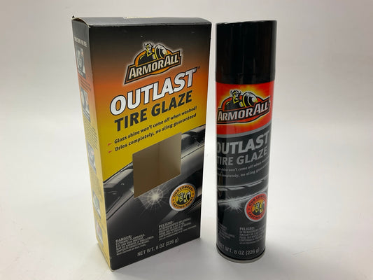 ArmorAll 202382 Gloss Shine Outlast Tire Glaze, 8 Ounce, For Auto Detailing
