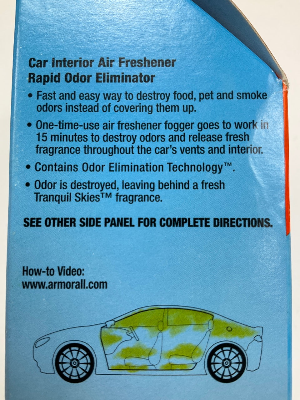 Armorall 204977 FreshFx Rapid Odor Eliminator Air Freshener Tranquil Skies 1.5oz