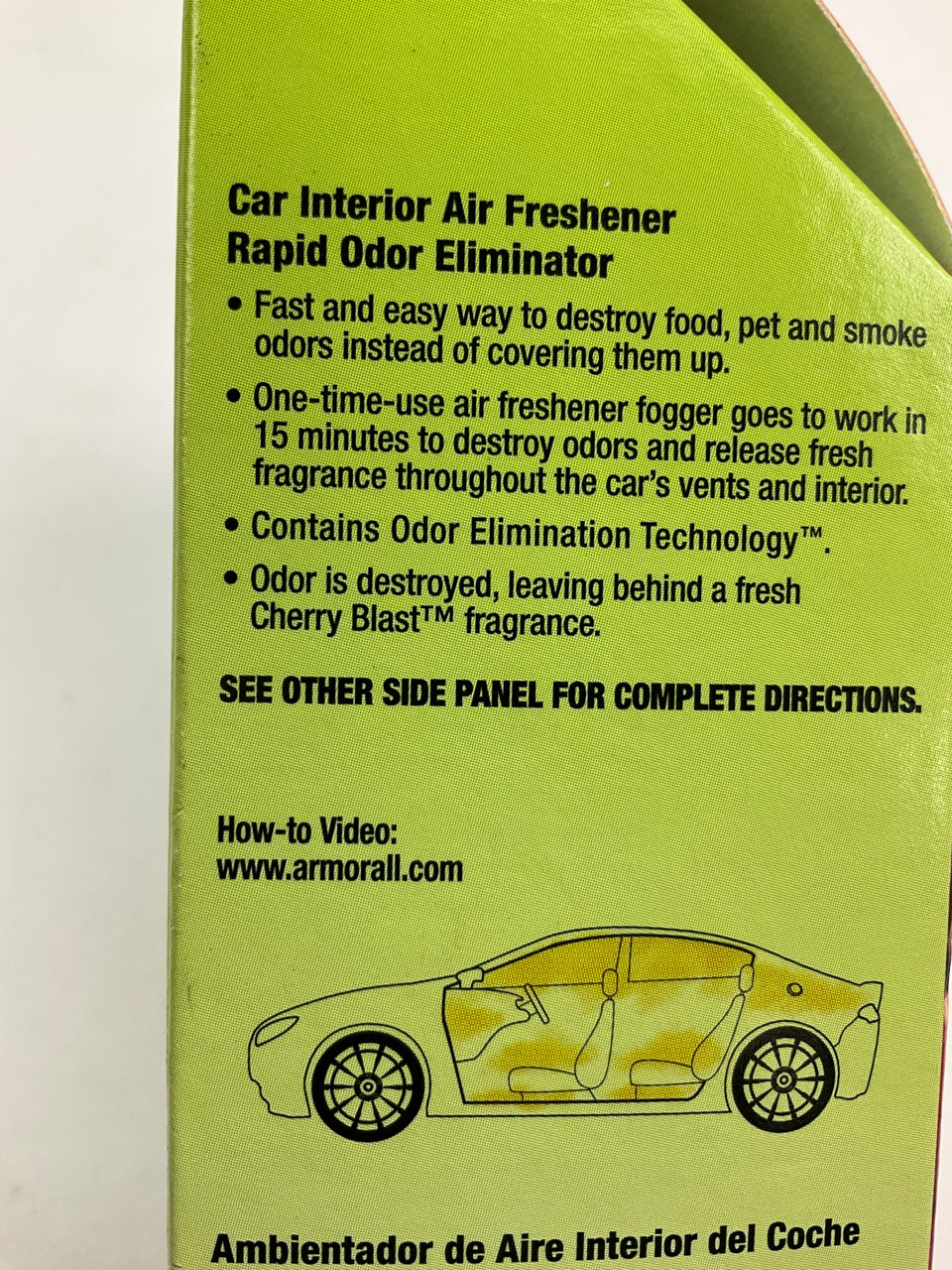 Armorall 206944 Cherry Blast Scent Rapid Odor Eliminator Spray 1.5OZ