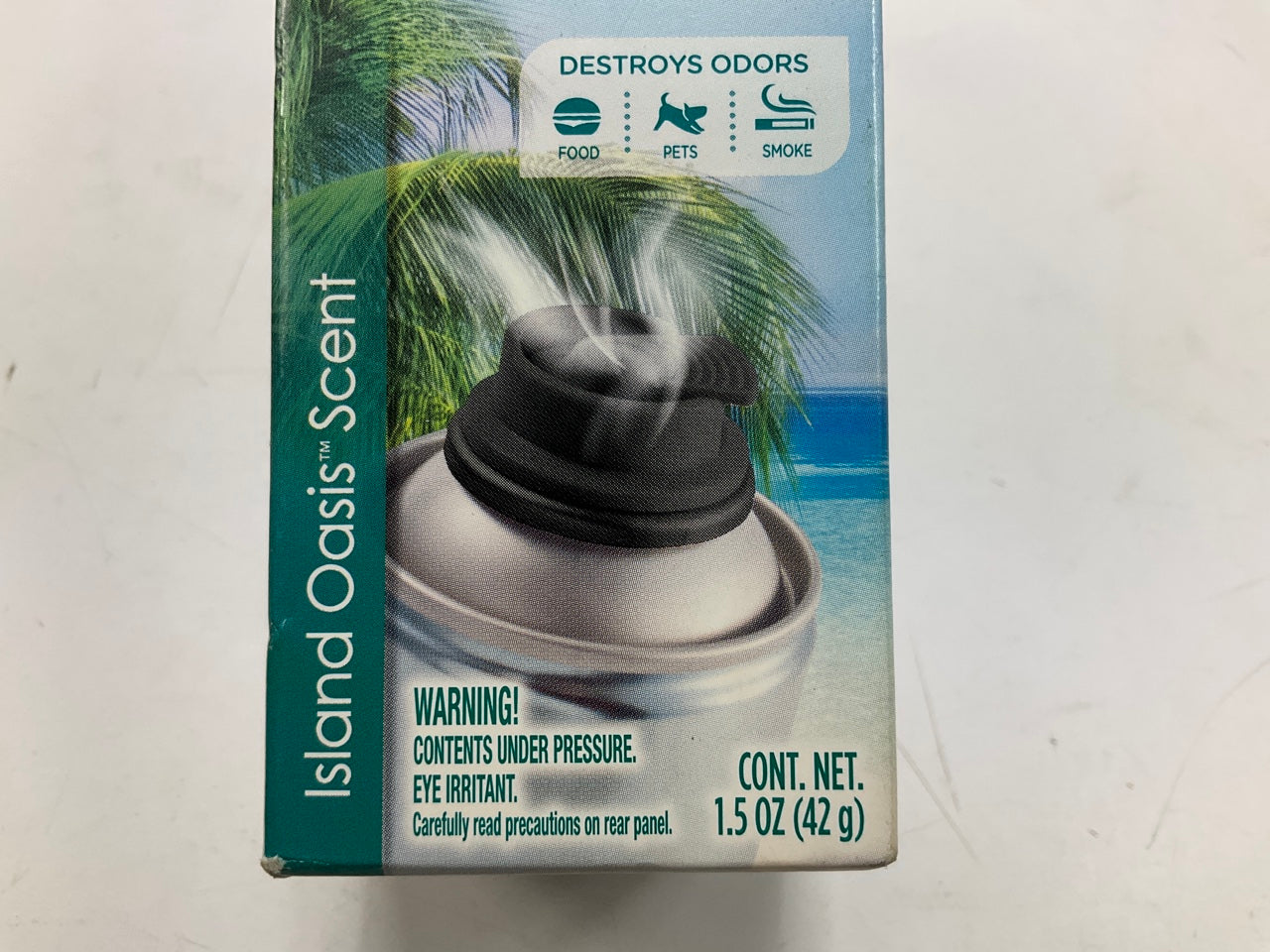 (2) ArmorAll 206945 Rapid Odor Eliminator Island Oasis 1.5oz Air Fresheners