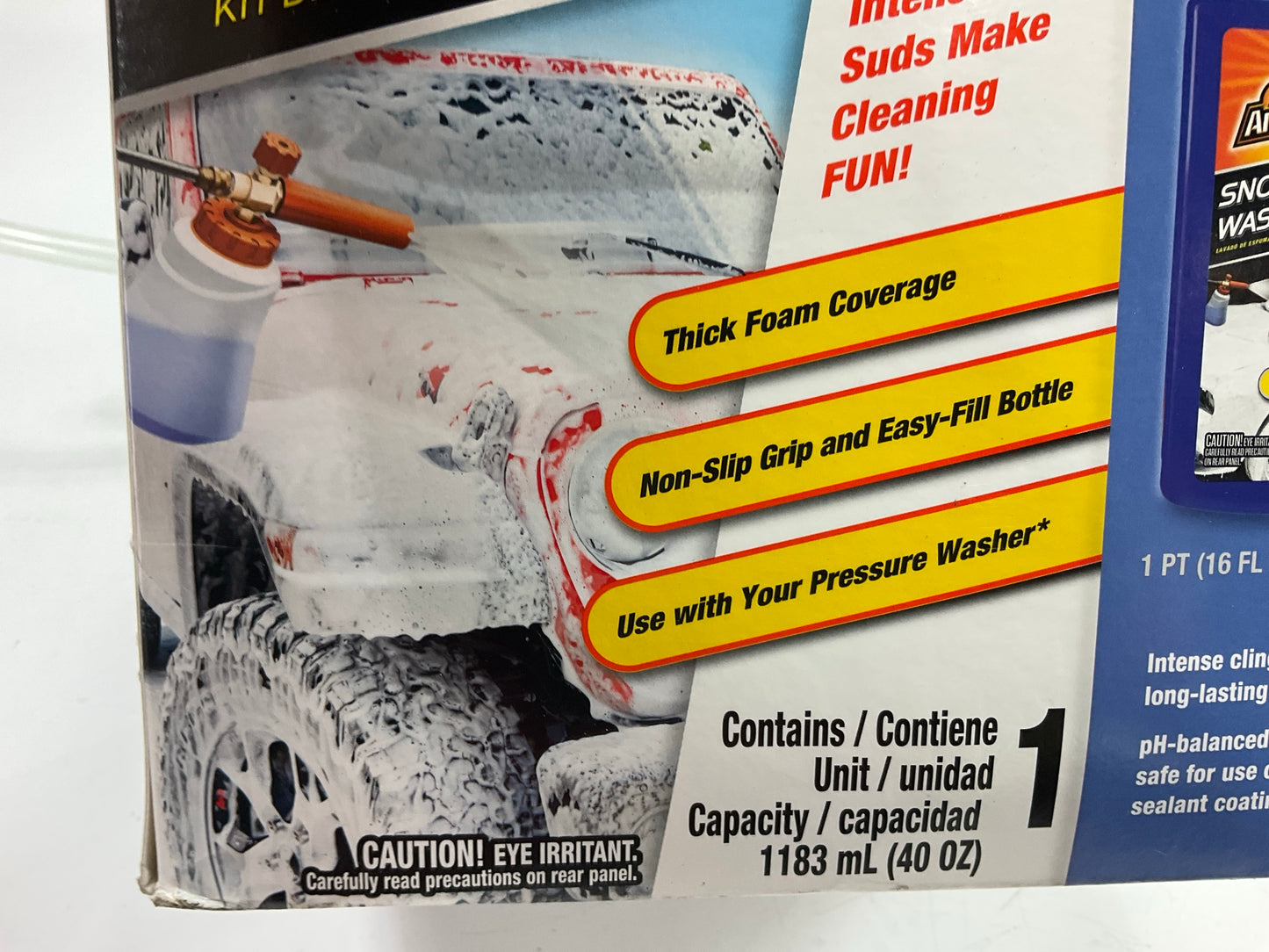Armorall 207856 Foaming Foam Cannon Wash System Kit - Thick Foam Coverage