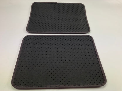 Armor-All 78915 4-Piece Gray Carpet Floor Mat Set W/ Heel Pad 25''x17'' & 16''x12''