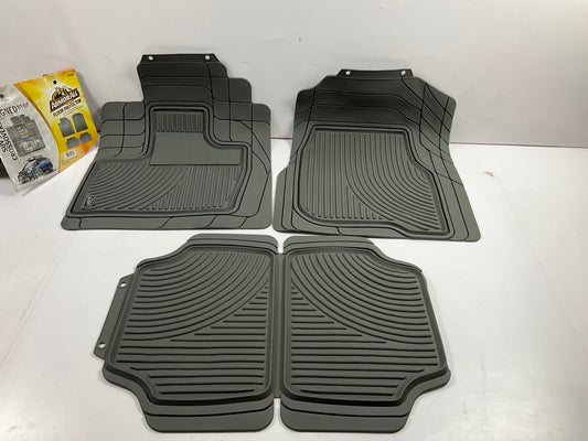 Armor All 78993 Black SUV / Crossover Rubber Floor Mats - Trim To Fit