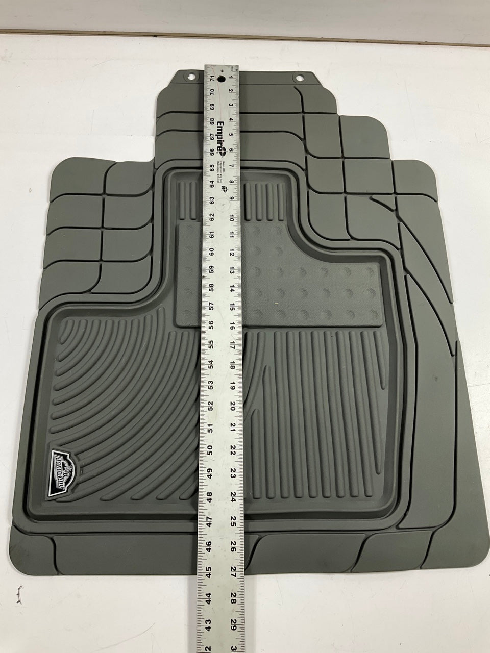 Armor All 78993 Black SUV / Crossover Rubber Floor Mats - Trim To Fit