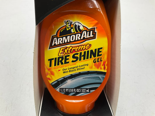 (2) PACK - Armor All 9938W Deep Black Extreme Tire Shine Gel 18 Oz.