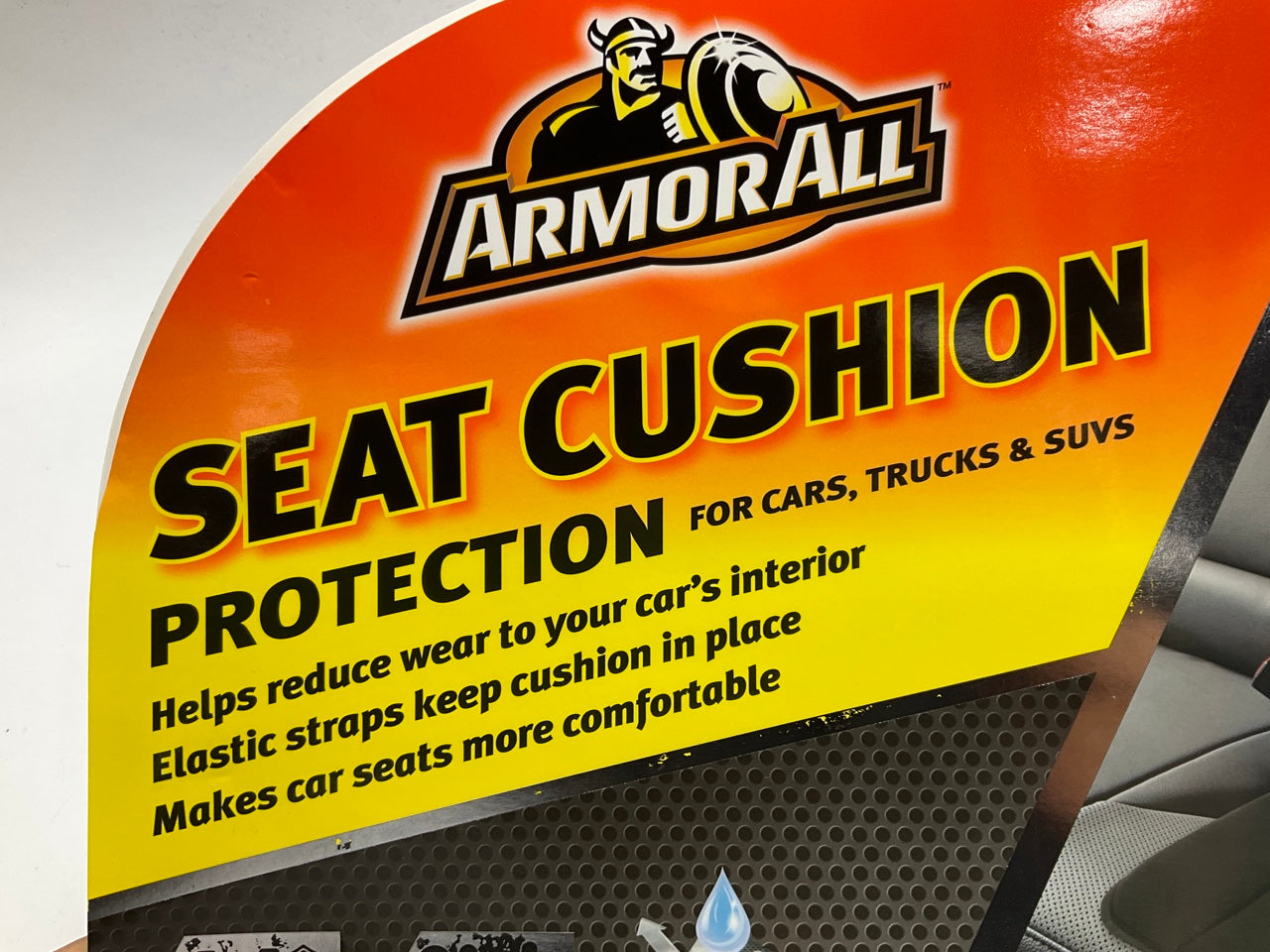 Armorall AA-SC416B Mesh Seat Cushion Cover, Universal