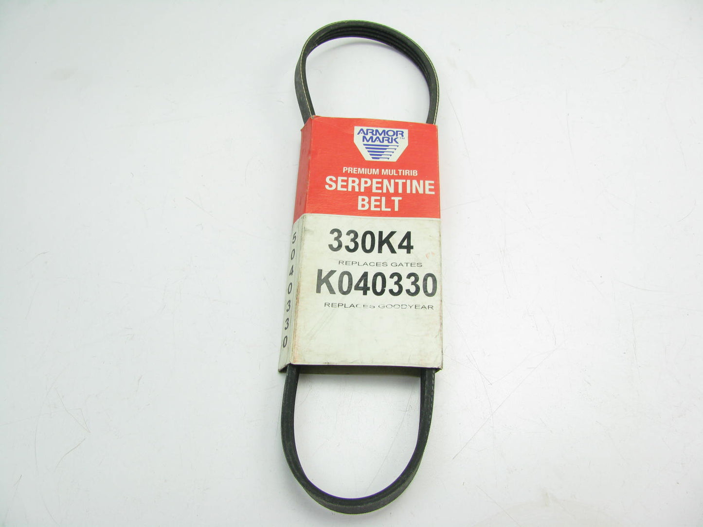 Armormark 330K4 Serpentine Belt - 0.56'' X 33.00'' - 4 Ribs