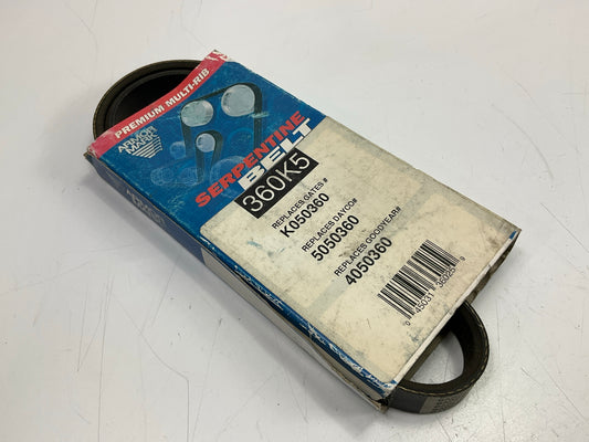 Armormark 360K5 Serpentine Belt - 0.68'' X 36.02'' - 5 Ribs