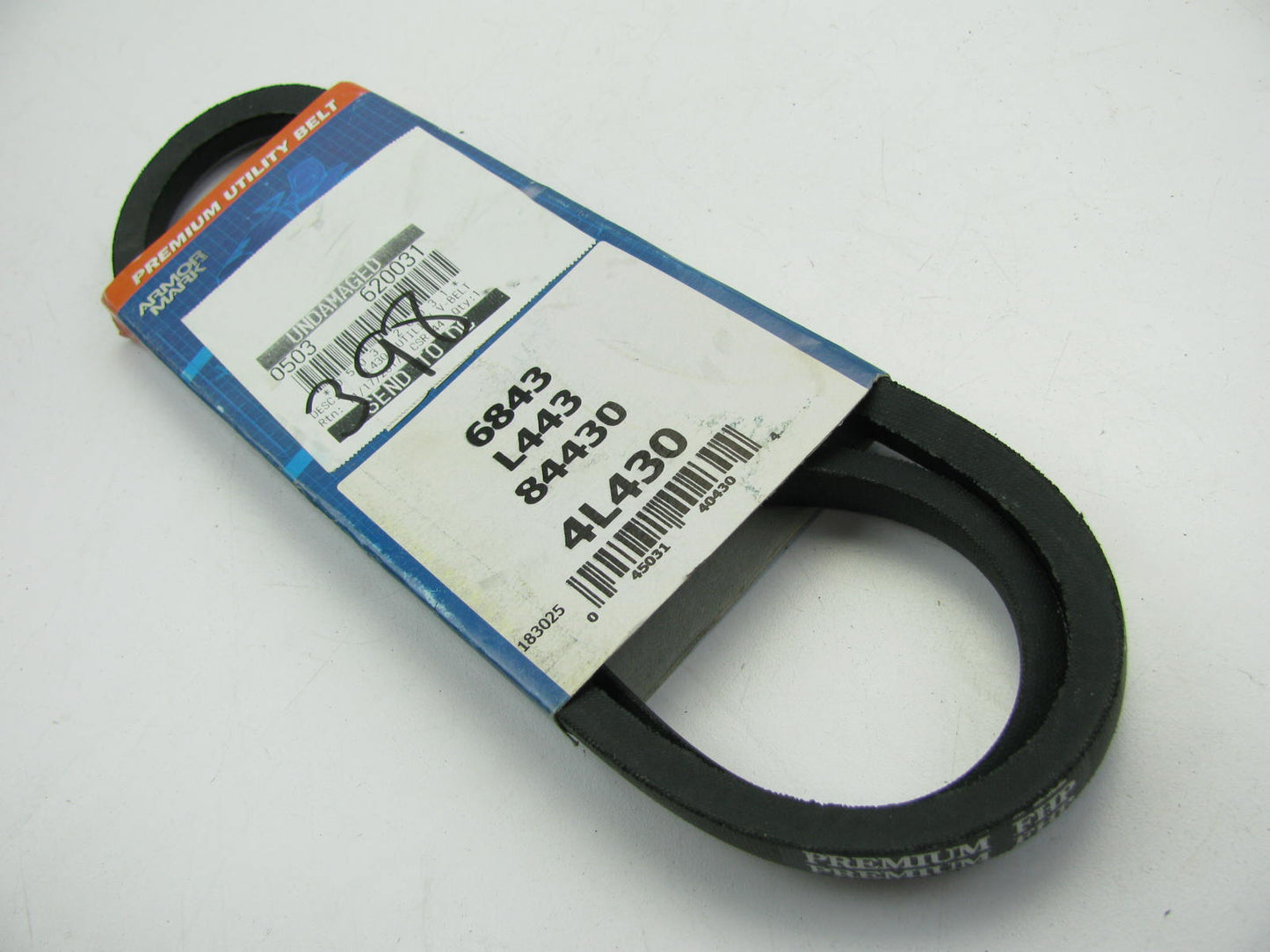 Armormark 4L430 Power Equipment Accessory Drive Belt - 1/2'' X 43''