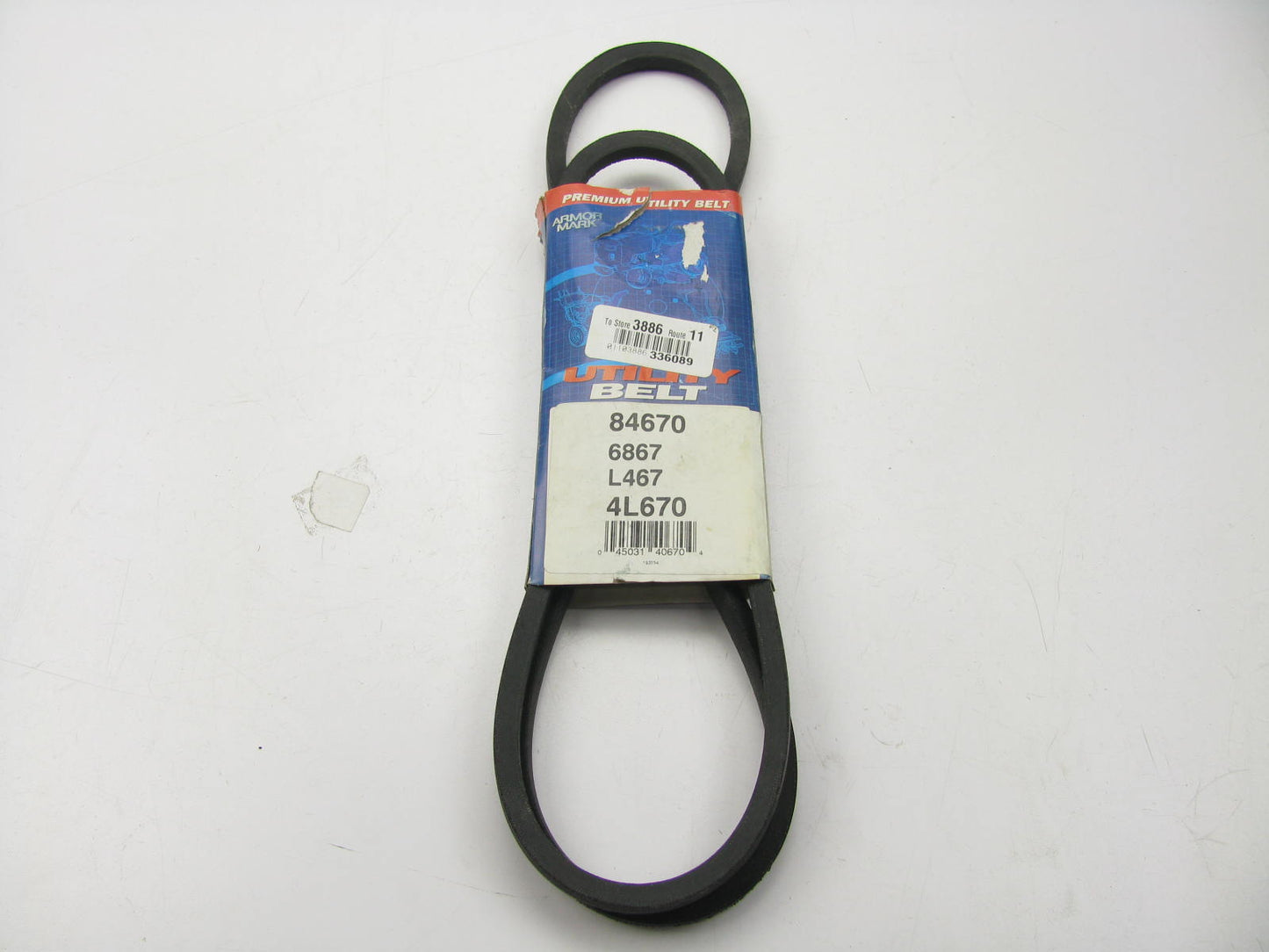 Armormark 4L670 Accessory Drive Belt - 1/2'' X 67''