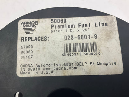12 FEET- Armormark 50060 0060 Low PSI Fuel Line Hose 5/16'' ID X 25' SAE 30R6