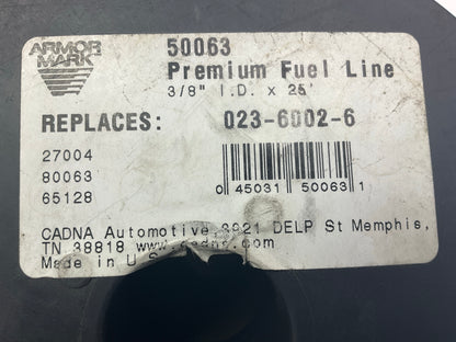 21 FEET - Armormark 50063 Fuel Line Hose SAE J30R7 3/8'' ID - MADE IN THAILAND